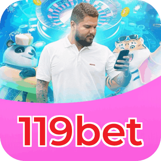Números do app 119bet em material de marketing — ilustração, não auditoria